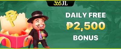 Daily ₱2,500 Reload Bonus promotion banner